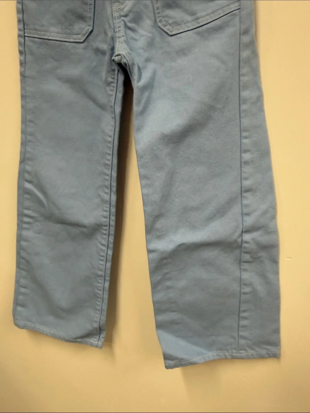 Old Navy Sky Blue Girls' Pull-On Straight Pants
